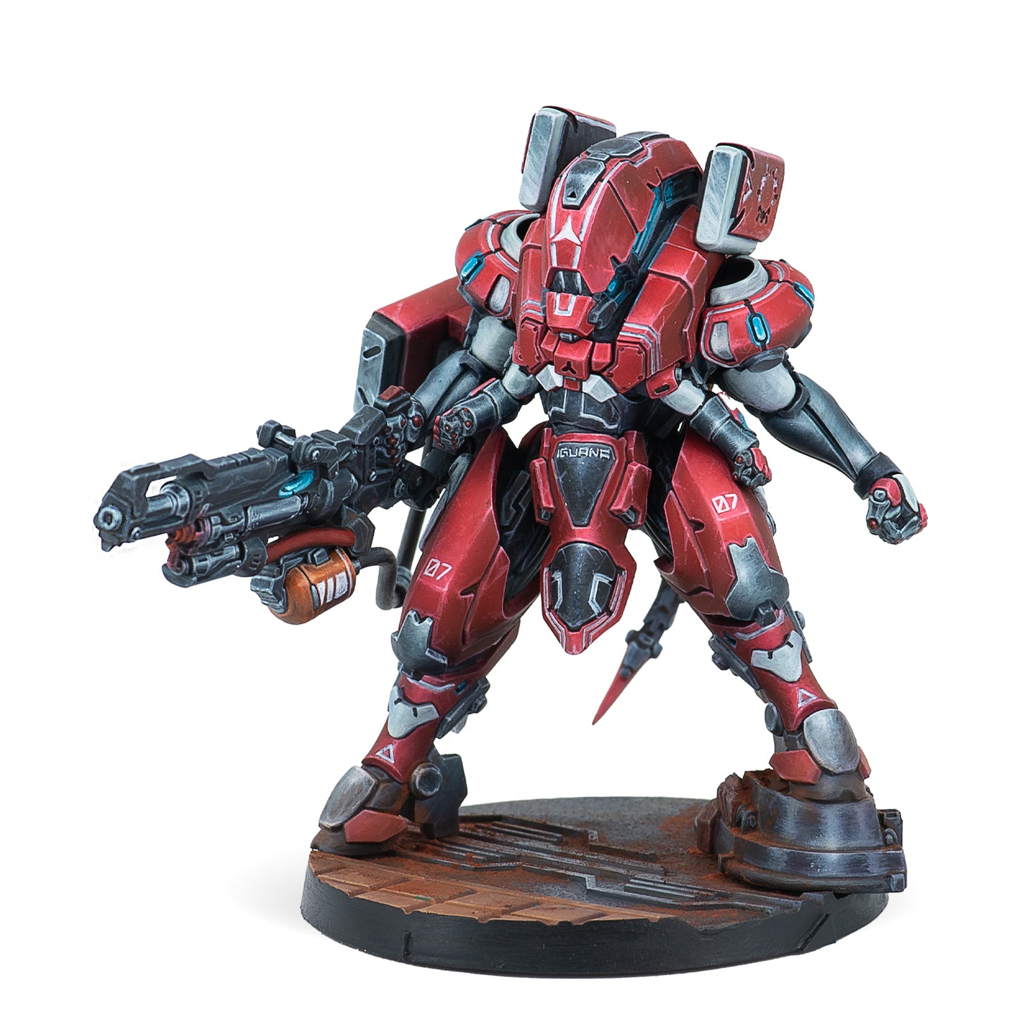 Iguana Squadron Miniature Front