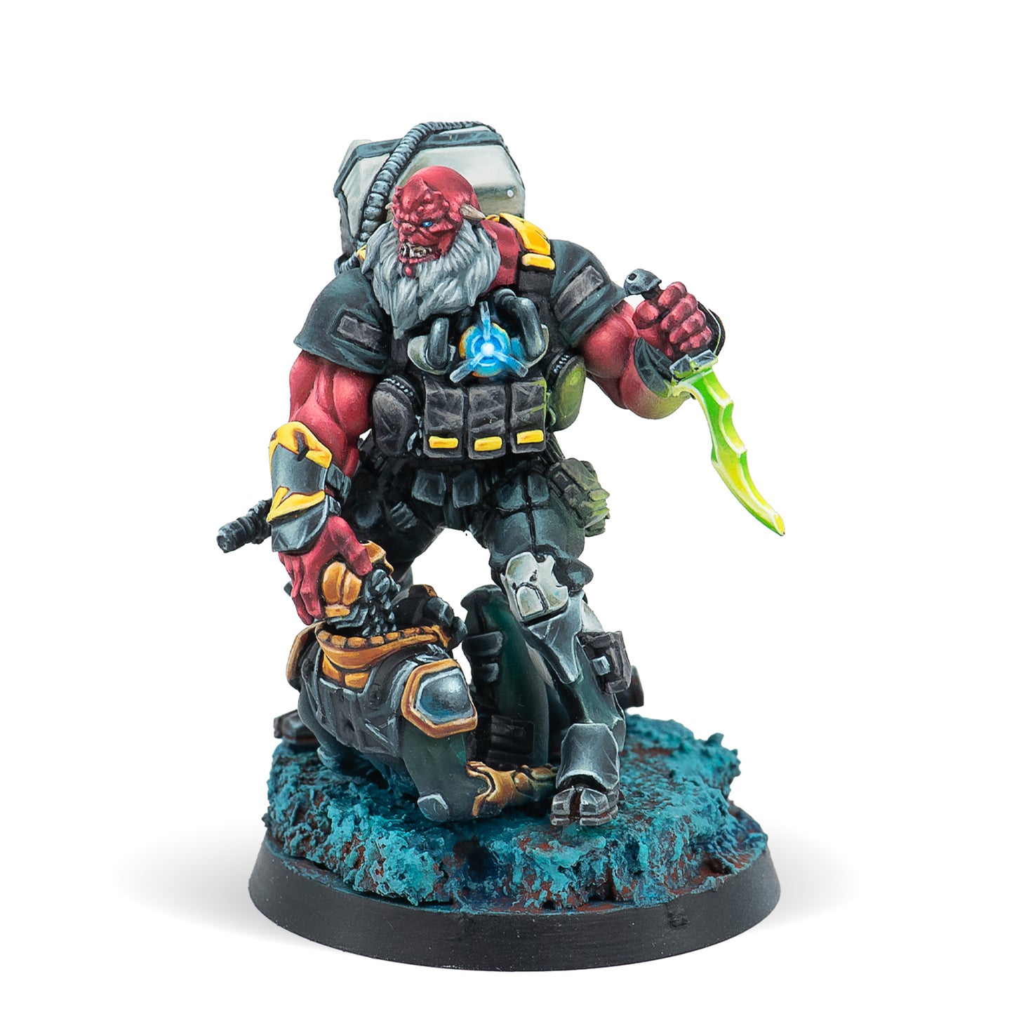 Krakot Renegade standing over a fallen enemy