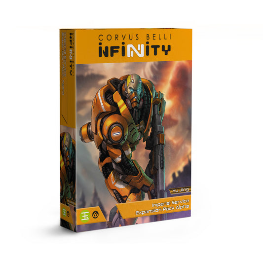 Box art depicting Wu Ming heavy infantry glaring.