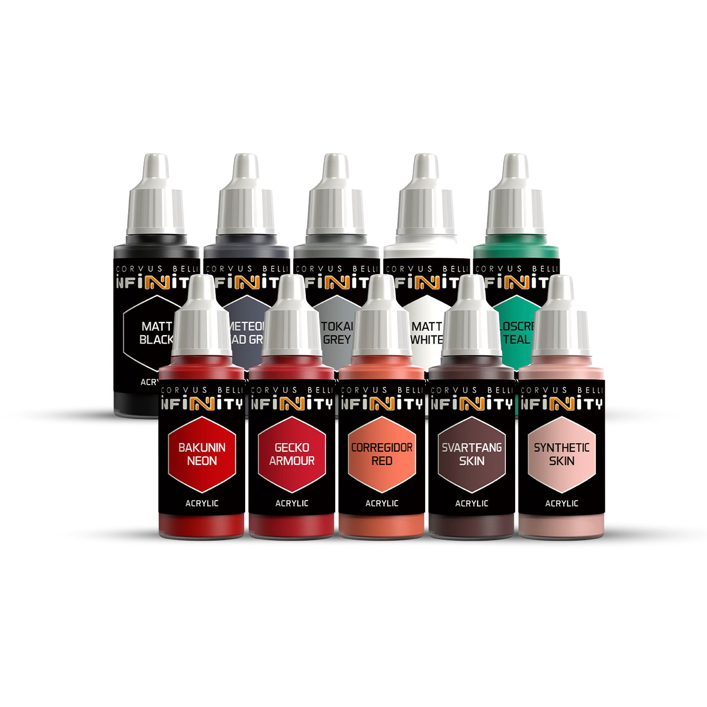 Infinity Nomads Paint Set Bottles