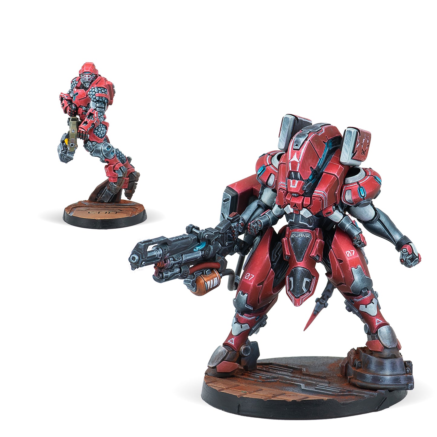 Iguana Squadron Miniature with Pilot