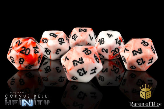 INFINITY: N4, BLOODY INTENT, DICE SET