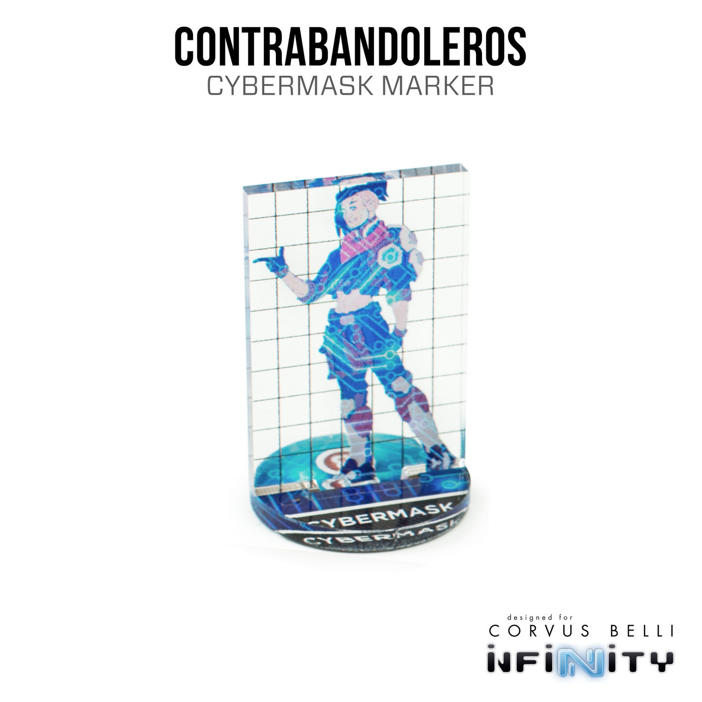 Infinity 3D Markers: Contrabandolers (25mm Cybermask) (NOVEMBER PRE-ORDER)
