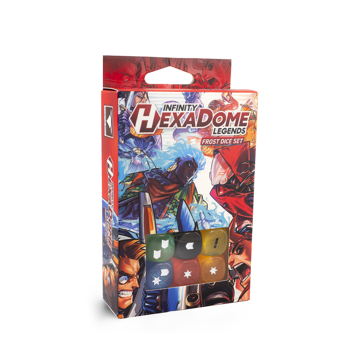 Infinity HexaDome Legends: Frost Dice Set
