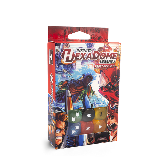 Infinity HexaDome Legends: Frost Dice Set