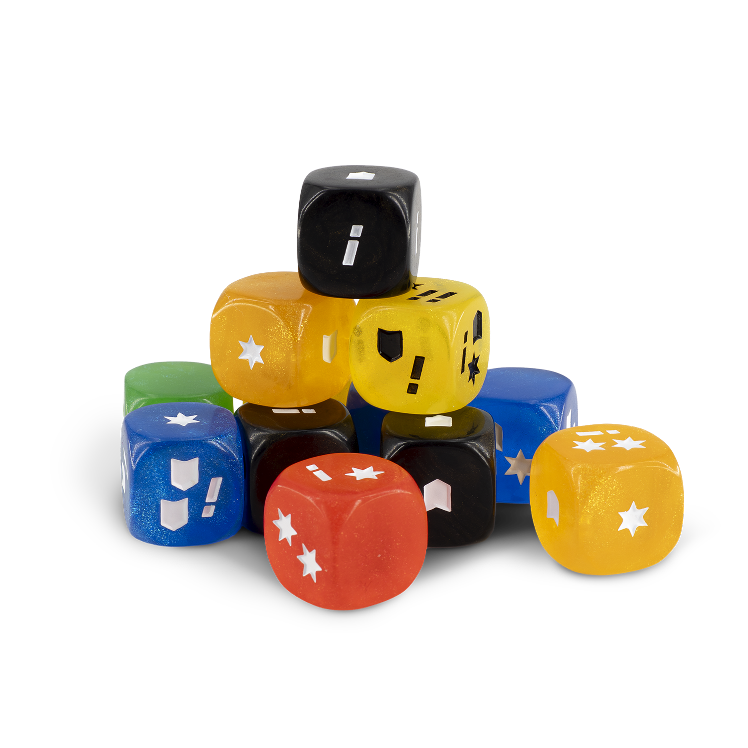 Infinity HexaDome Legends: Frost Dice Set [AUGUST PRE-ORDER