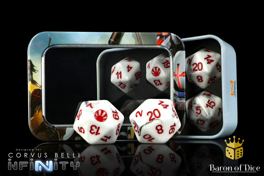 INFINITY: JAPANESE SECESSIONIST ARMY (NEW SYMBOL), DICE SET