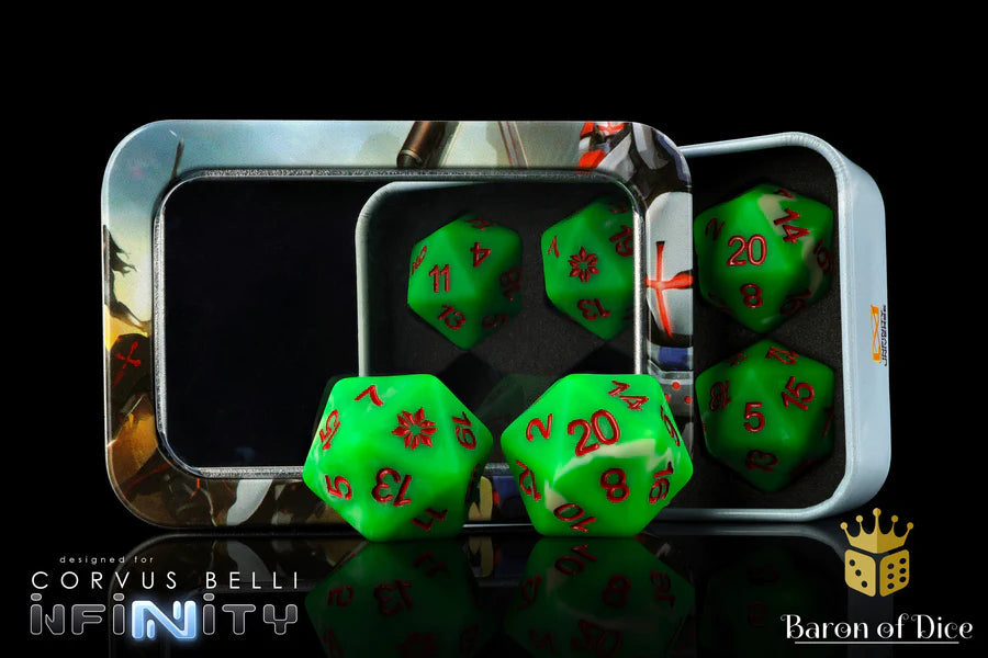INFINITY: NON-ALIGNED ARMIES (NA2), DICE SET