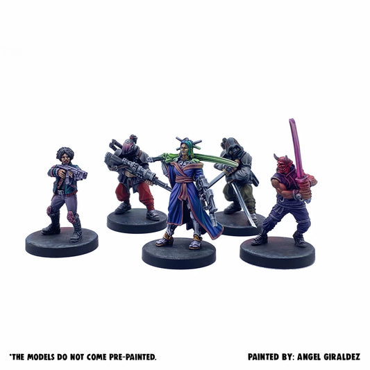 CYBERPUNK RED:COMBAT ZONE Tyger Claw Faction Starter Box