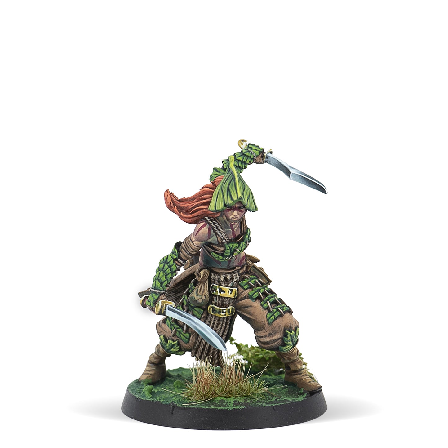 elf wielding two blades