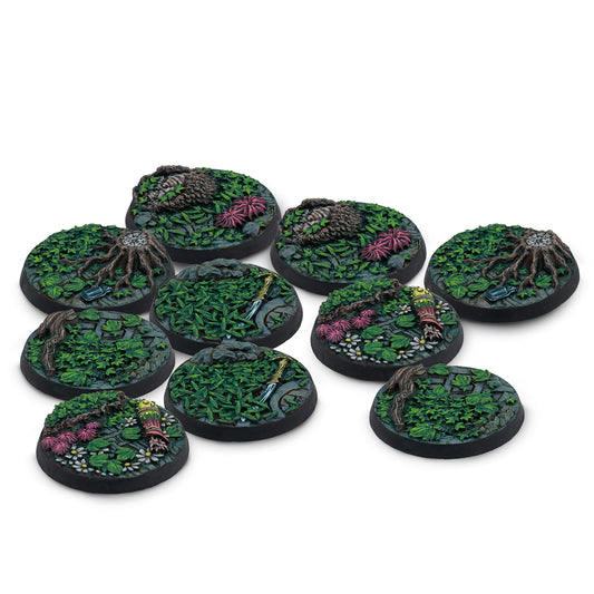detailed shot of Syenann bases.