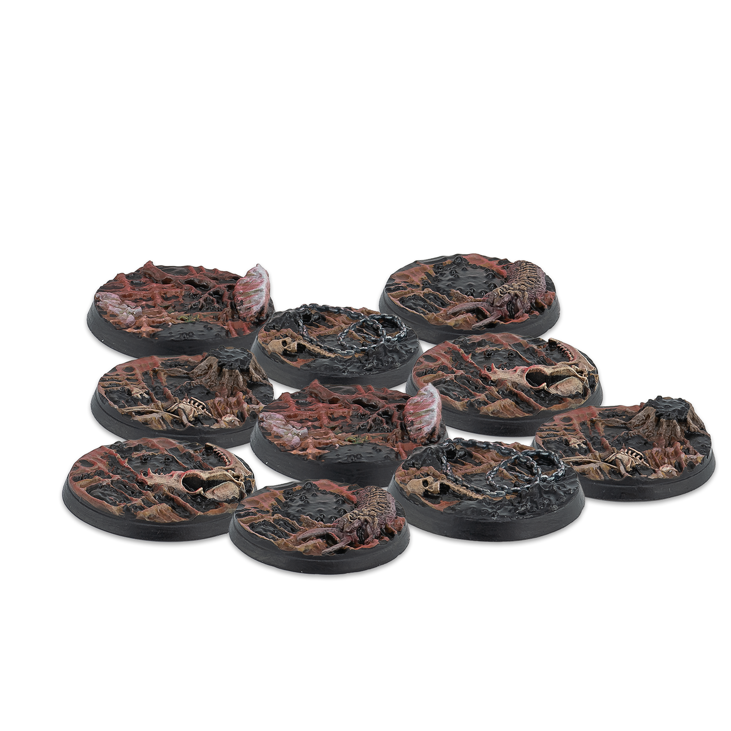 30mm Scions of Yaldabaoth Scenery Bases, Alpha Series (SEPTEMBER PRE-ORDER)