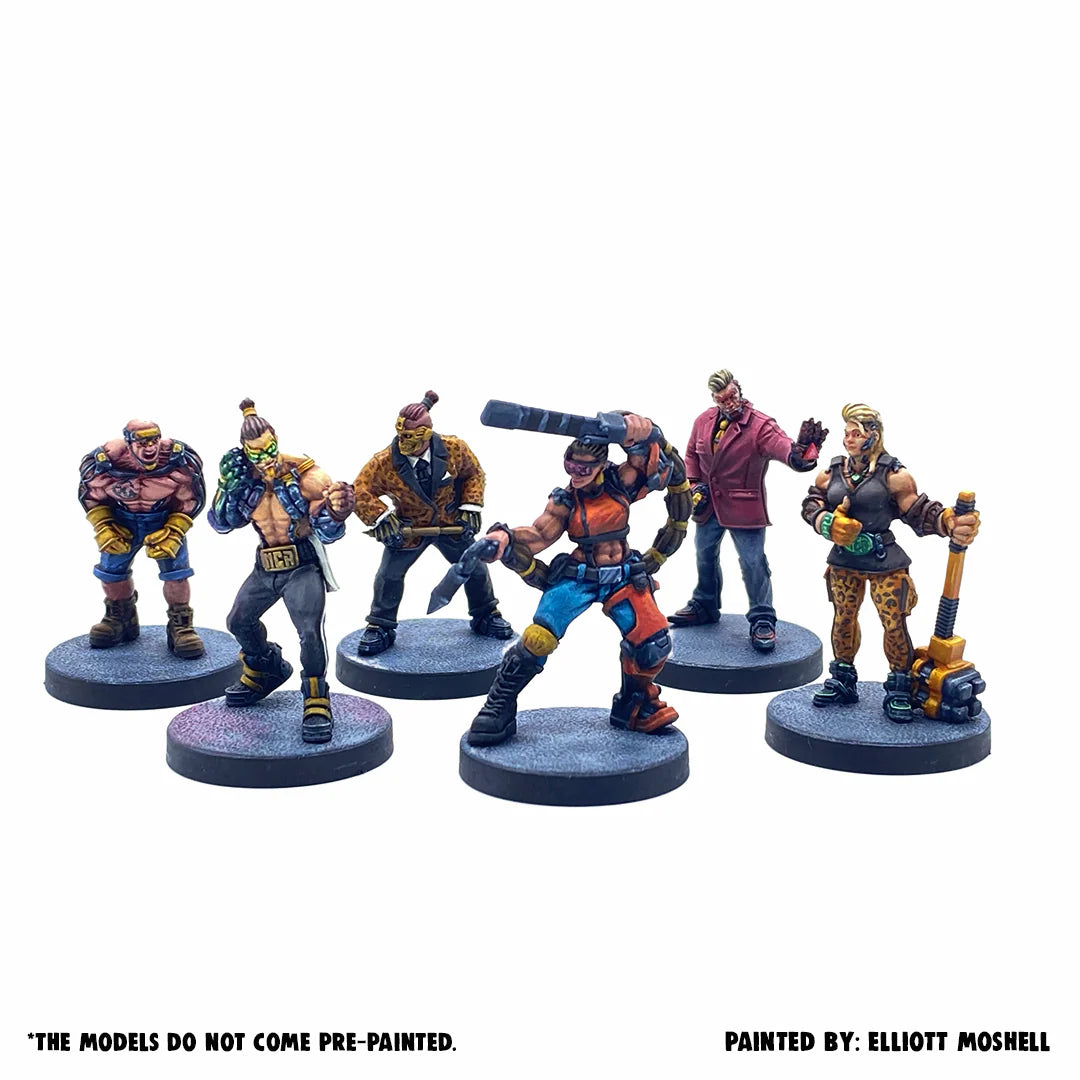 CYBERPUNK RED:COMBAT ZONE Wild Things Starter Box