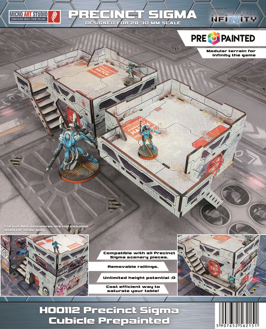 Precinct Sigma Cubicle (2) PREPAINTED (grey)