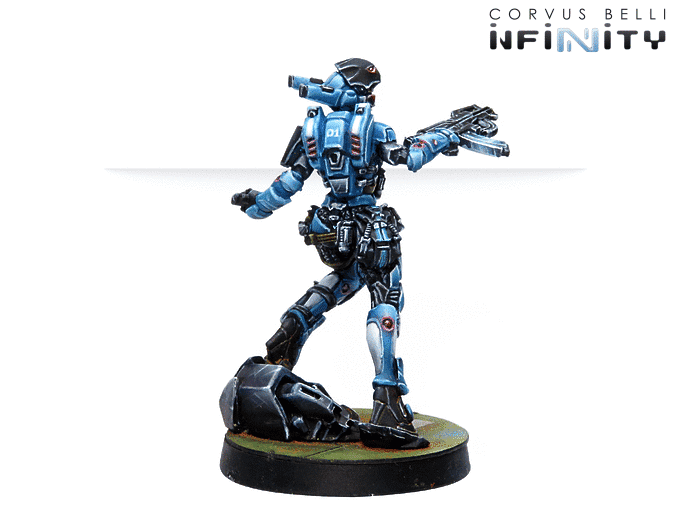 Patsy Garnett, Orc Troops Varuna Div. NCO (Submachine Gun)