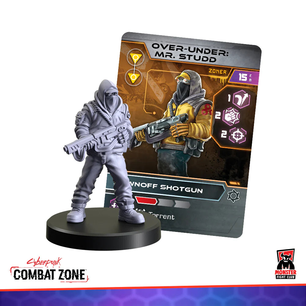 CYBERPUNK RED:COMBAT ZONE Zoners Faction Starter Box