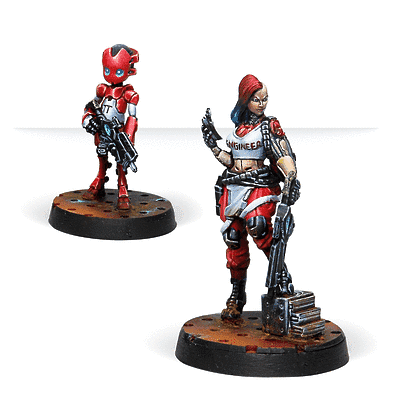 Zoe & Pi-Well, Special Clockmakers Team (Engineer & Remote)