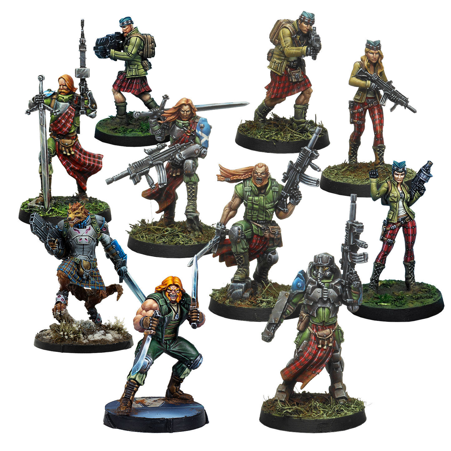 Call of the Clans Bundle- Caledonia Highlander Army [MAY PRE-ORDER]