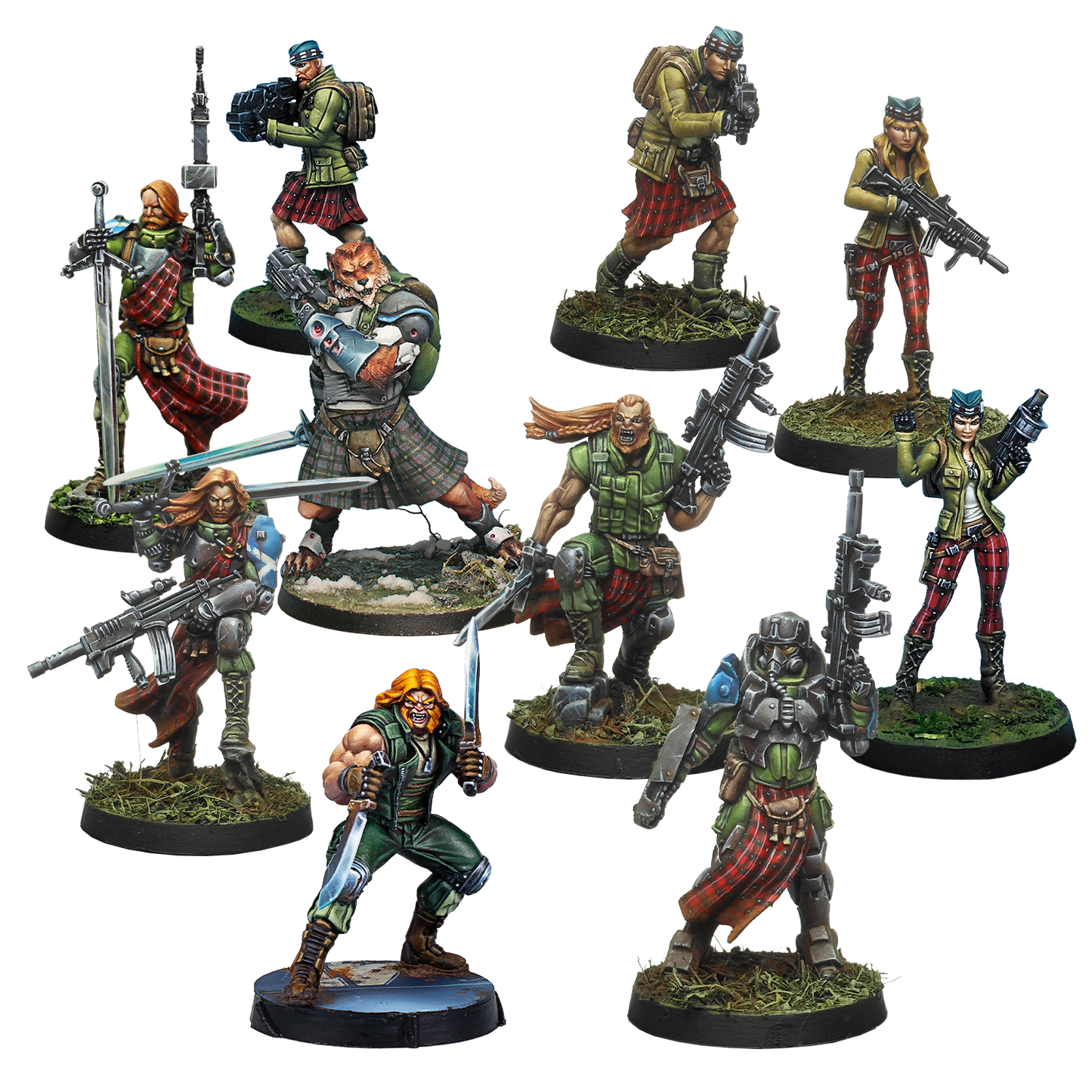 Call of the Clans Bundle- Caledonia Highlander Army [MAY PRE-ORDER]