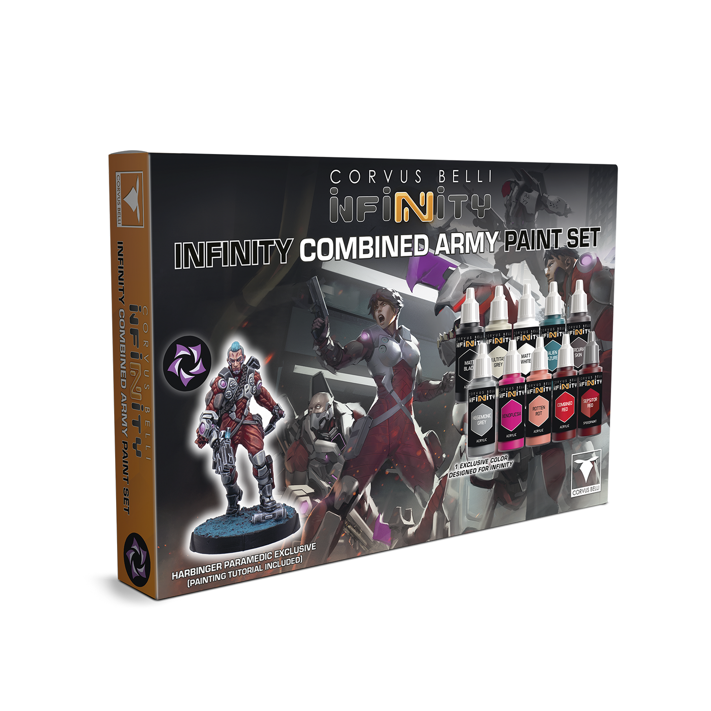 Infinity Combined Army Paint Set Harbinger Paramedic exclusive (NOVEMBER PRE-ORDER)