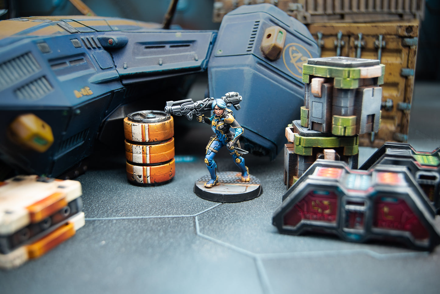 Infinity O-12 Paint Set Kappa Missile Launcher Exclusive (OCTOBER PRE-ORDER)