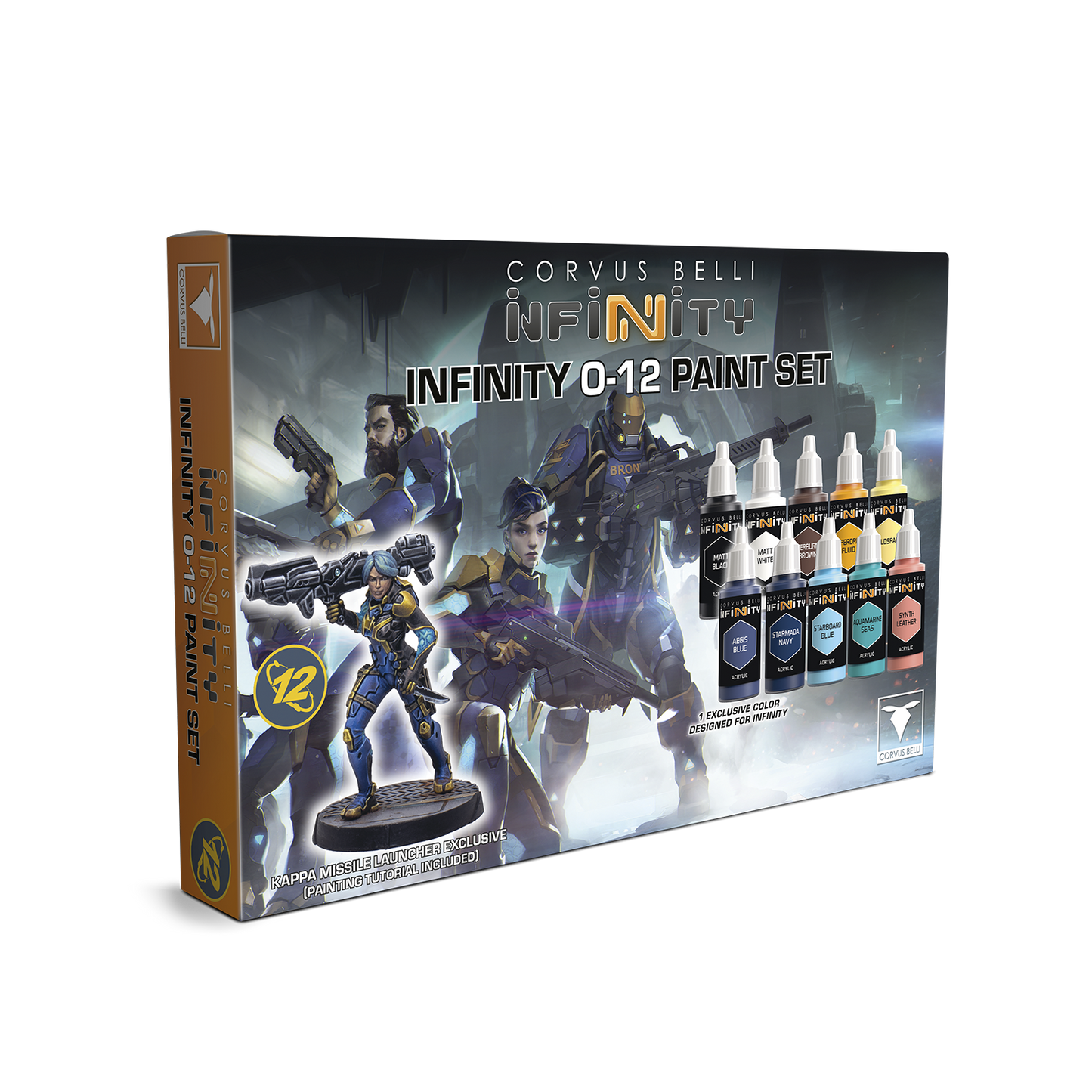 Infinity O-12 Paint Set Kappa Missile Launcher Exclusive (OCTOBER PRE-ORDER)