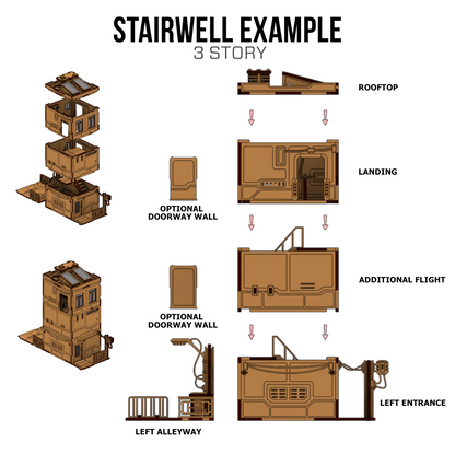 Xiguan  Components - Stairwell