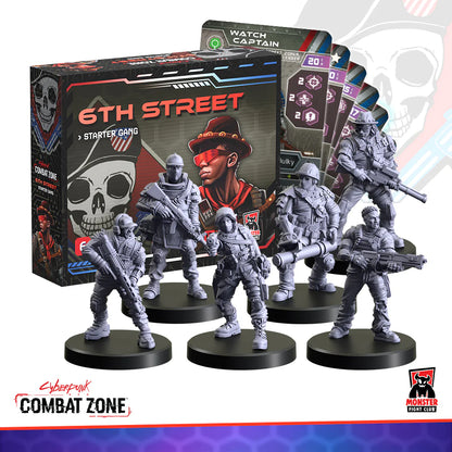 CYBERPUNK RED:COMBAT ZONE 6th Street Starter Box