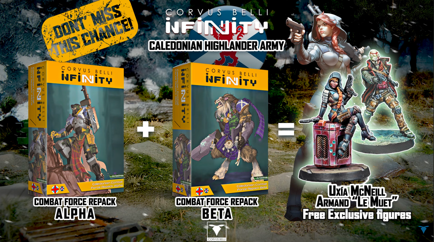 Call of the Clans Bundle- Caledonia Highlander Army [MAY PRE-ORDER]