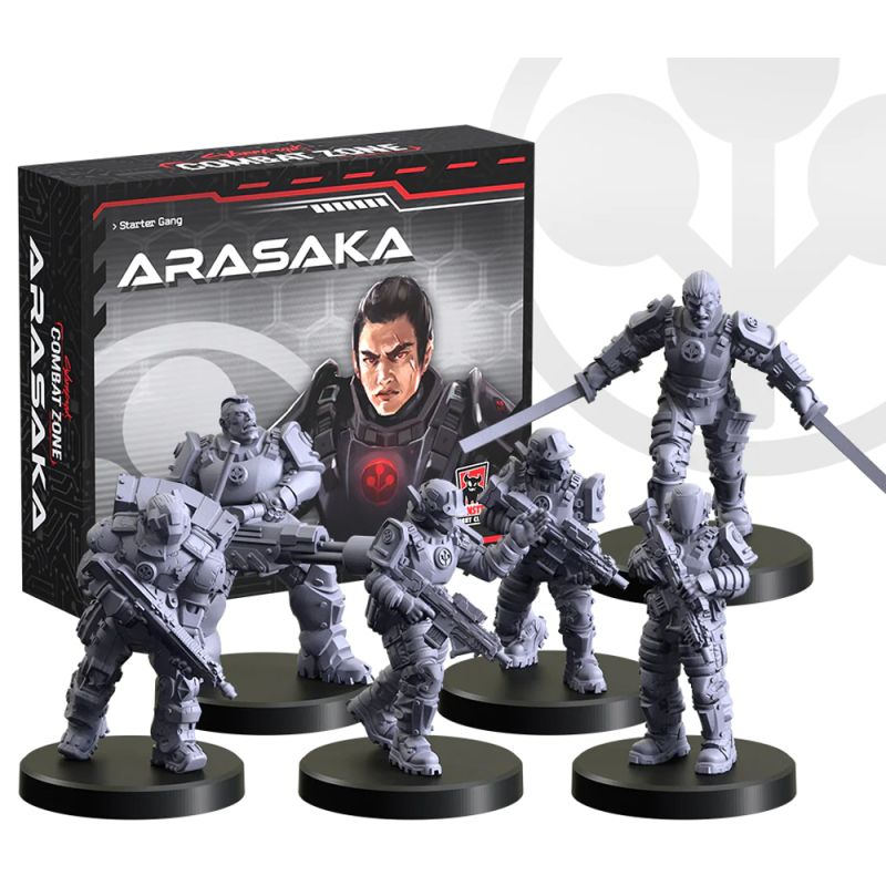 CYBERPUNK RED:COMBAT ZONE Arasaka Faction Starter Box