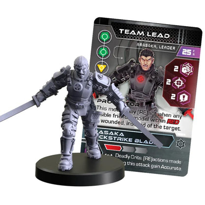 CYBERPUNK RED:COMBAT ZONE Arasaka Faction Starter Box
