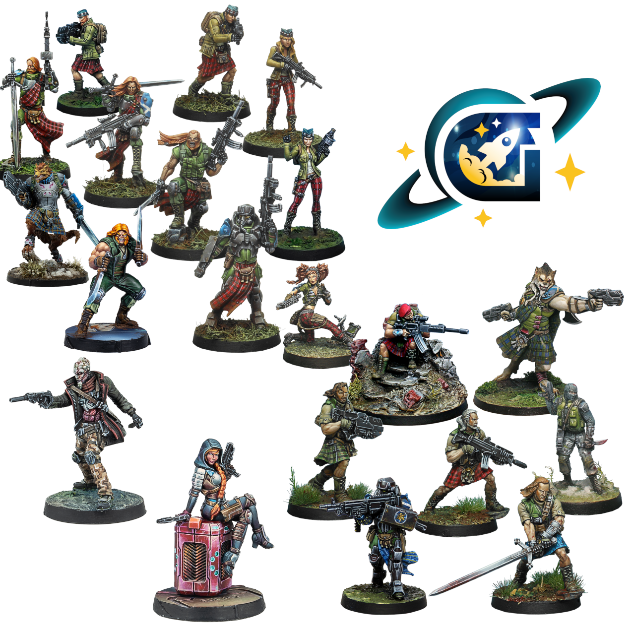 Call of the Clans Bundle- Caledonia Highlander Army [MAY PRE-ORDER]
