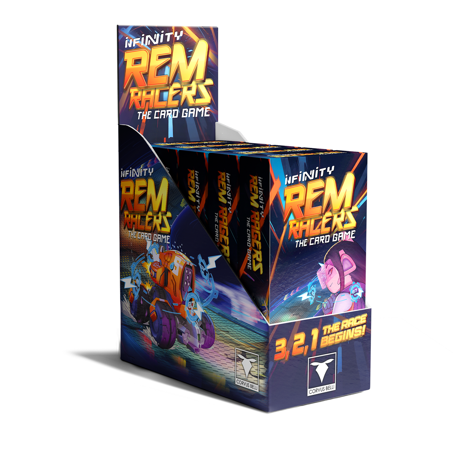 Infinity REM Racers: The card game (FEBRUARY PRE-ORDER)
