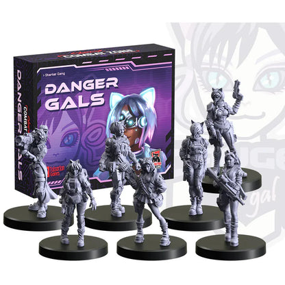CYBERPUNK RED:COMBAT ZONE Danger Gals Faction Starter Box