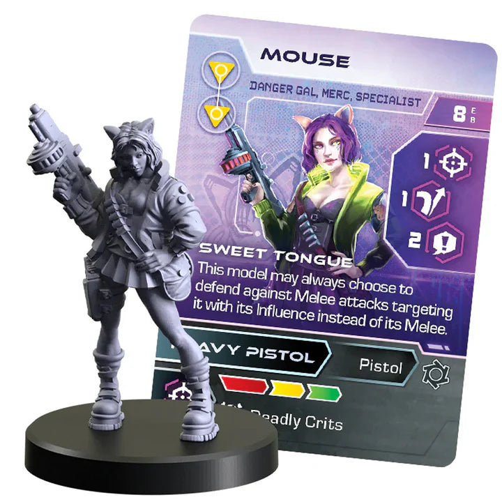 CYBERPUNK RED:COMBAT ZONE Danger Gals Faction Starter Box