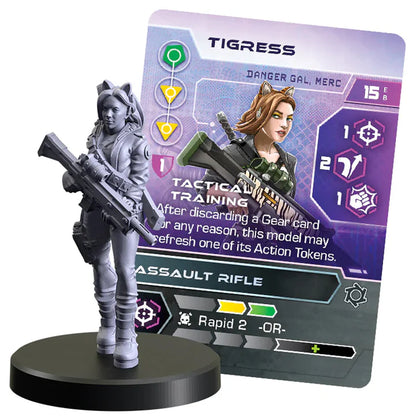 CYBERPUNK RED:COMBAT ZONE Danger Gals Faction Starter Box