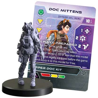 CYBERPUNK RED:COMBAT ZONE Danger Gals Faction Starter Box