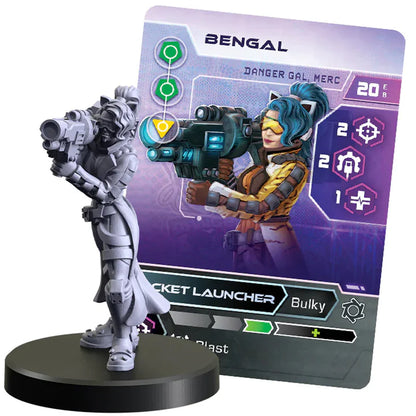 CYBERPUNK RED:COMBAT ZONE Danger Gals Faction Starter Box