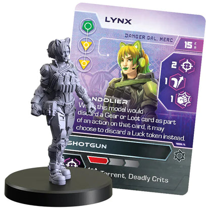 CYBERPUNK RED:COMBAT ZONE Danger Gals Faction Starter Box