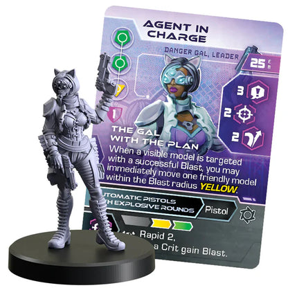 CYBERPUNK RED:COMBAT ZONE Danger Gals Faction Starter Box