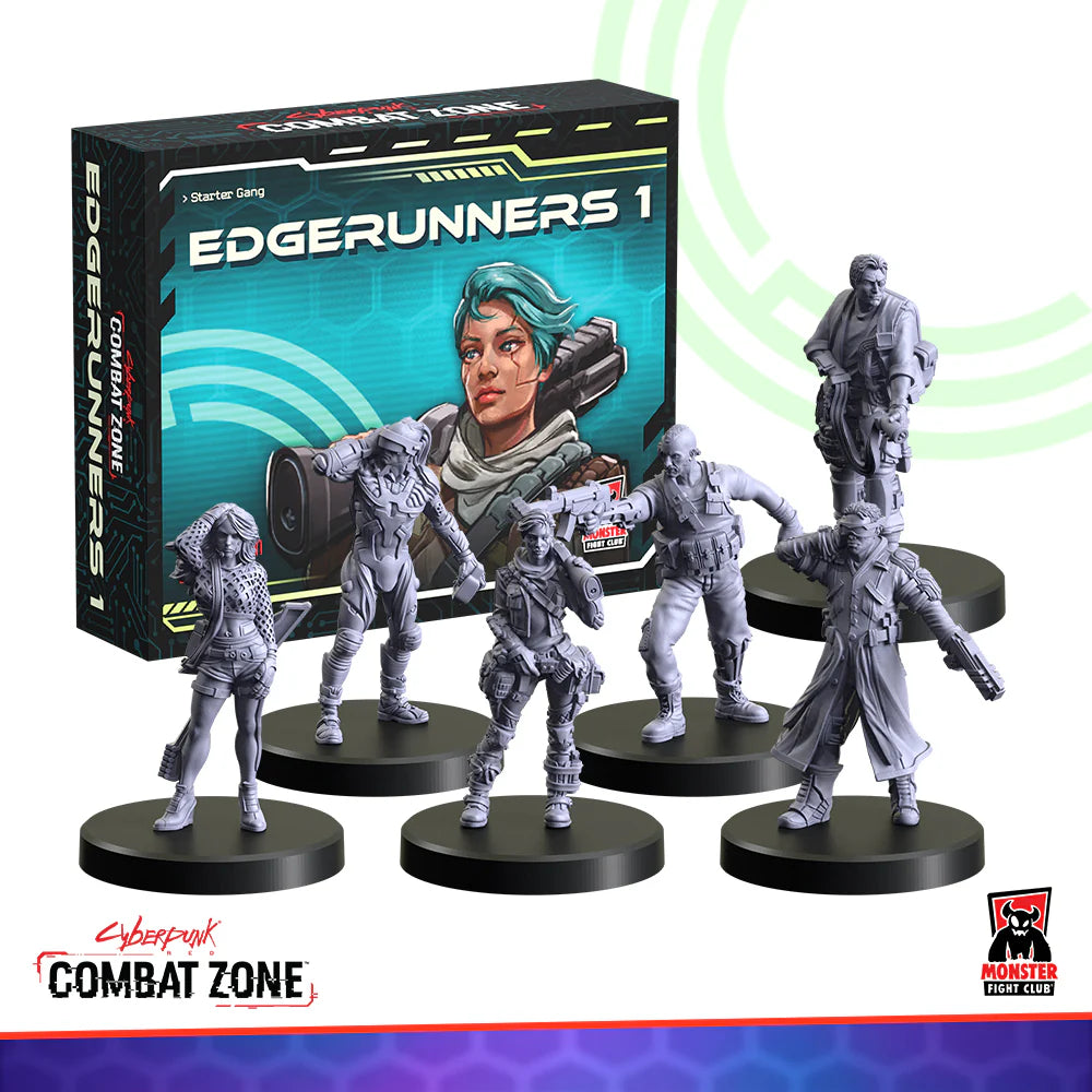 CYBERPUNK RED:COMBAT ZONE Edgerunners Starter Box 1
