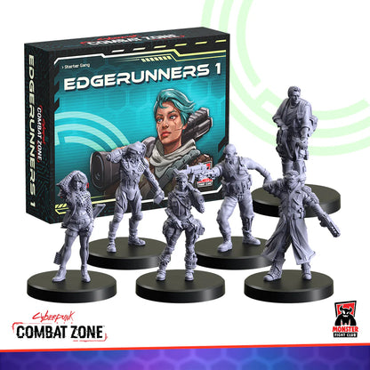 CYBERPUNK RED:COMBAT ZONE Edgerunners Starter Box 1