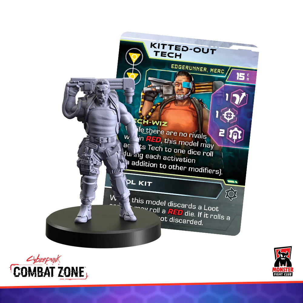 CYBERPUNK RED:COMBAT ZONE Edgerunners Starter Box 2