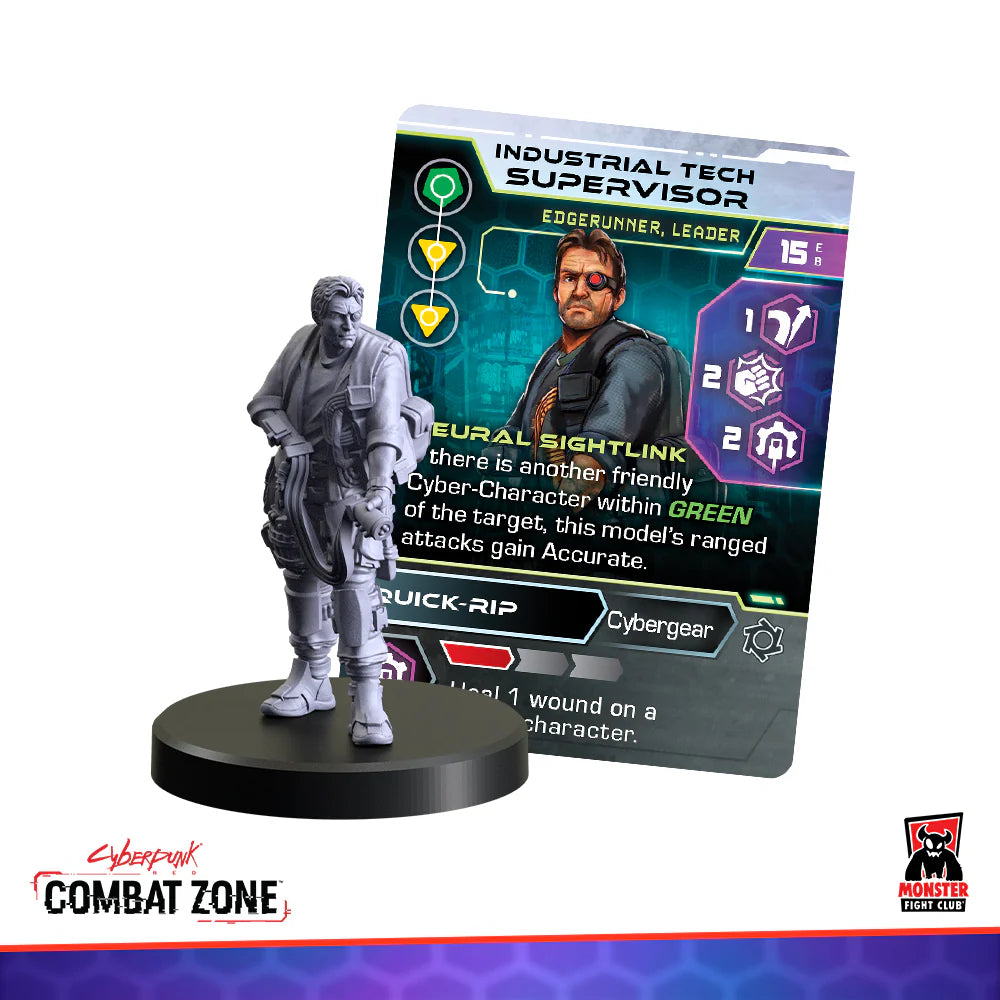 CYBERPUNK RED:COMBAT ZONE Edgerunners Starter Box 1