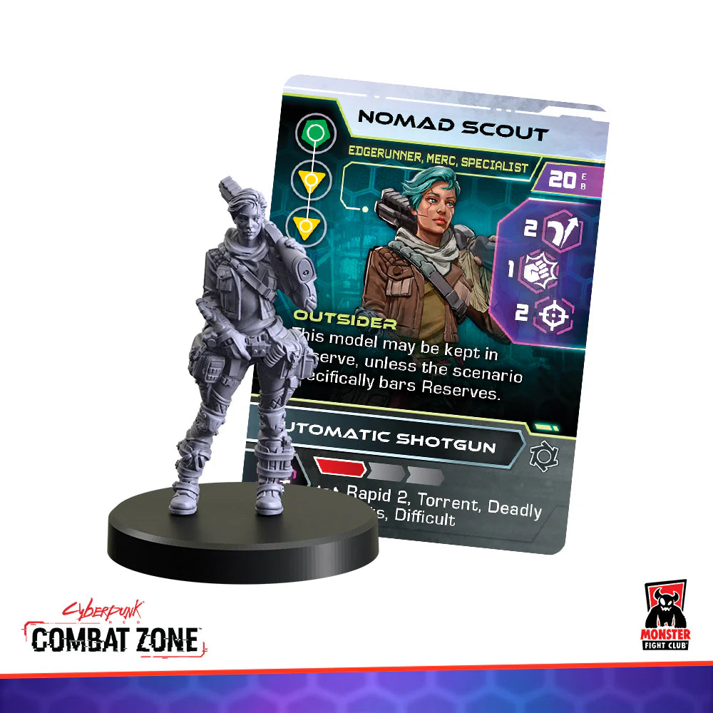 CYBERPUNK RED:COMBAT ZONE Edgerunners Starter Box 1