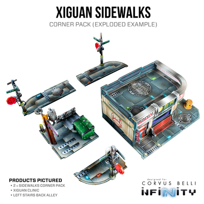 Xiguan Sidewalk - Corners