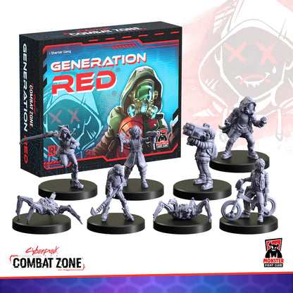 CYBERPUNK RED:COMBAT ZONE Generation Red Faction Starter Box