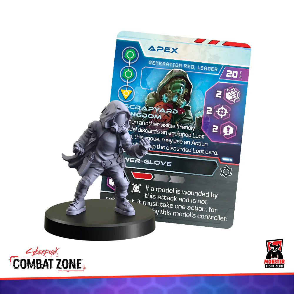 CYBERPUNK RED:COMBAT ZONE Generation Red Faction Starter Box