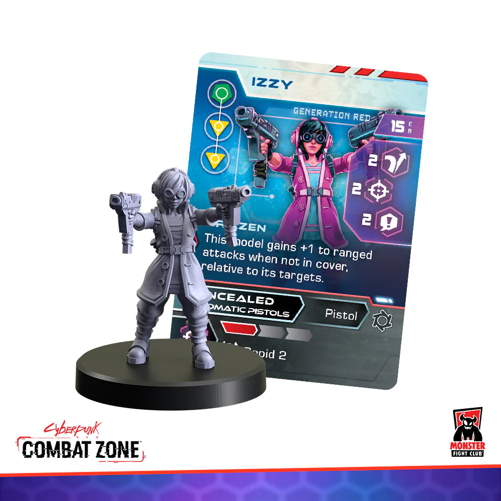 CYBERPUNK RED:COMBAT ZONE Generation Red Faction Starter Box