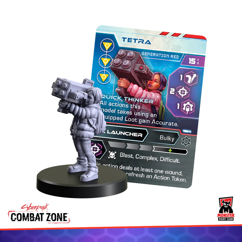 CYBERPUNK RED:COMBAT ZONE Generation Red Faction Starter Box